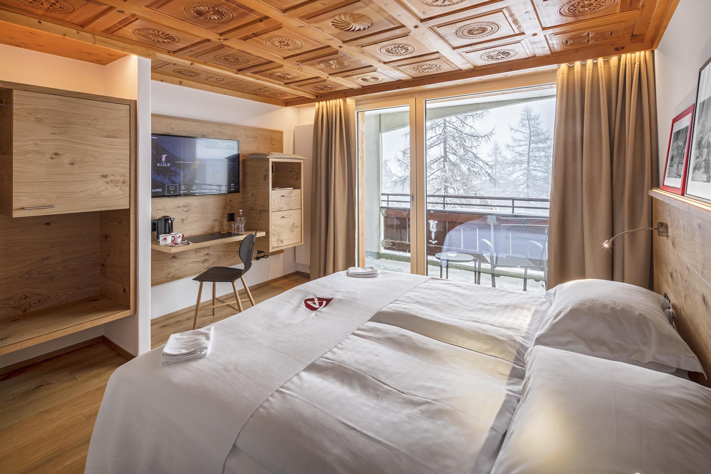 Swiss Alpine Hotel Allalin Zermatt Dış mekan fotoğraf