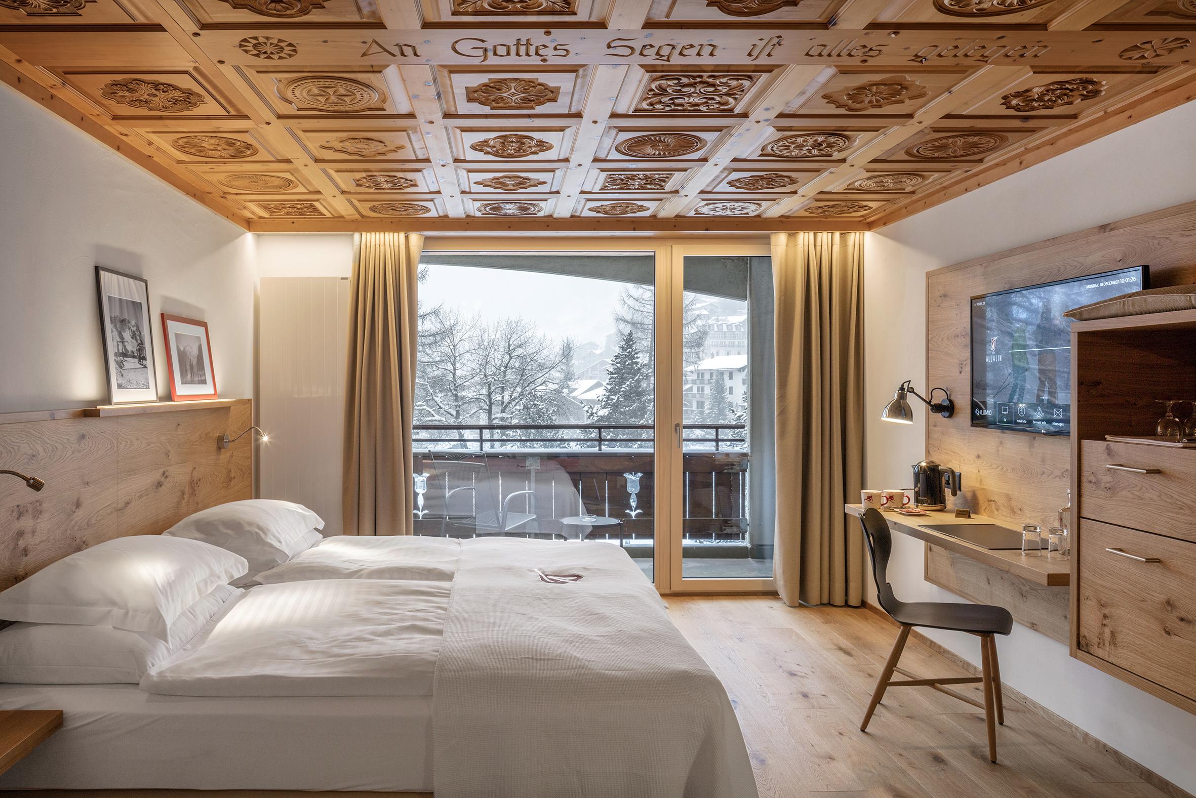 Swiss Alpine Hotel Allalin Zermatt Dış mekan fotoğraf