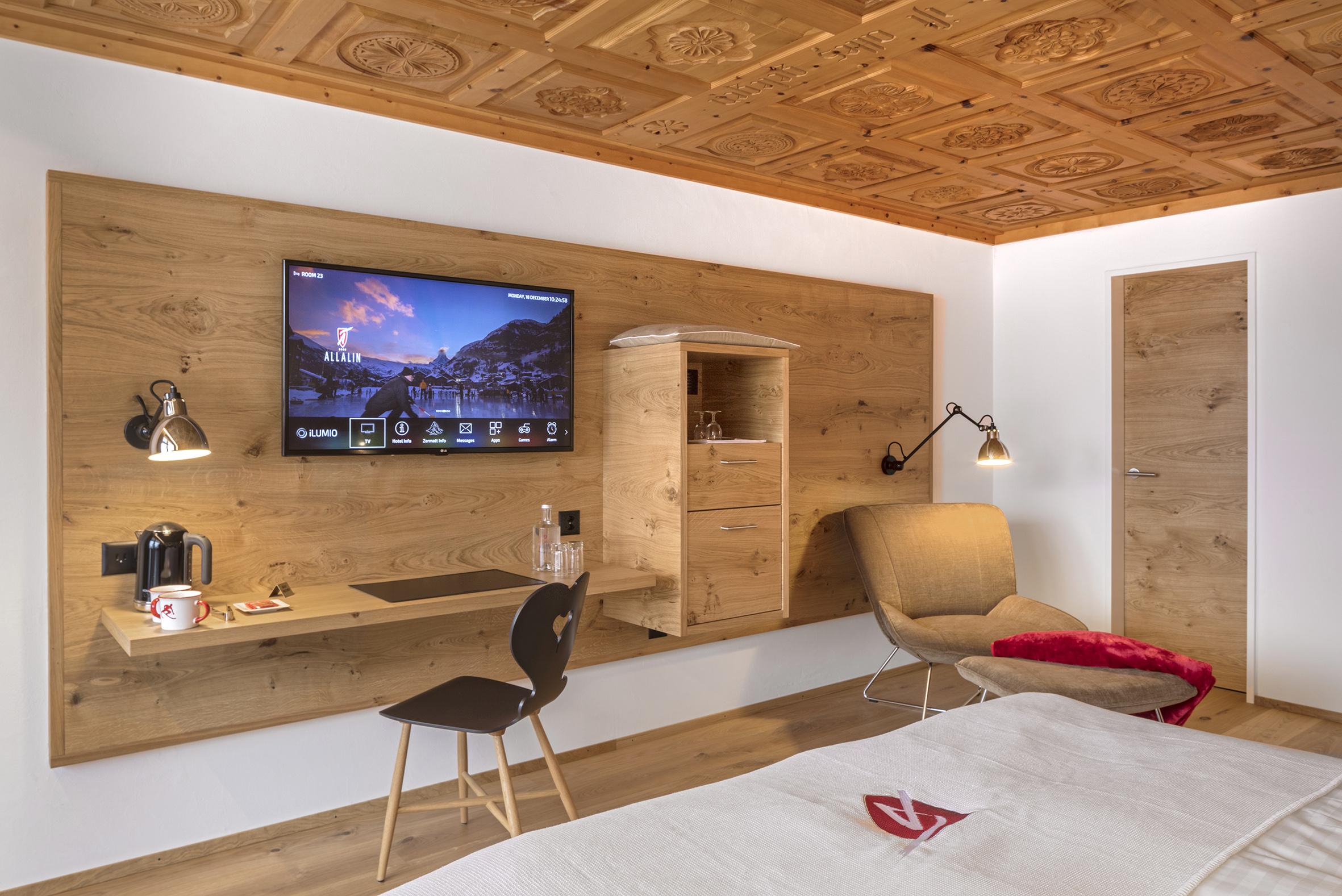 Swiss Alpine Hotel Allalin Zermatt Dış mekan fotoğraf