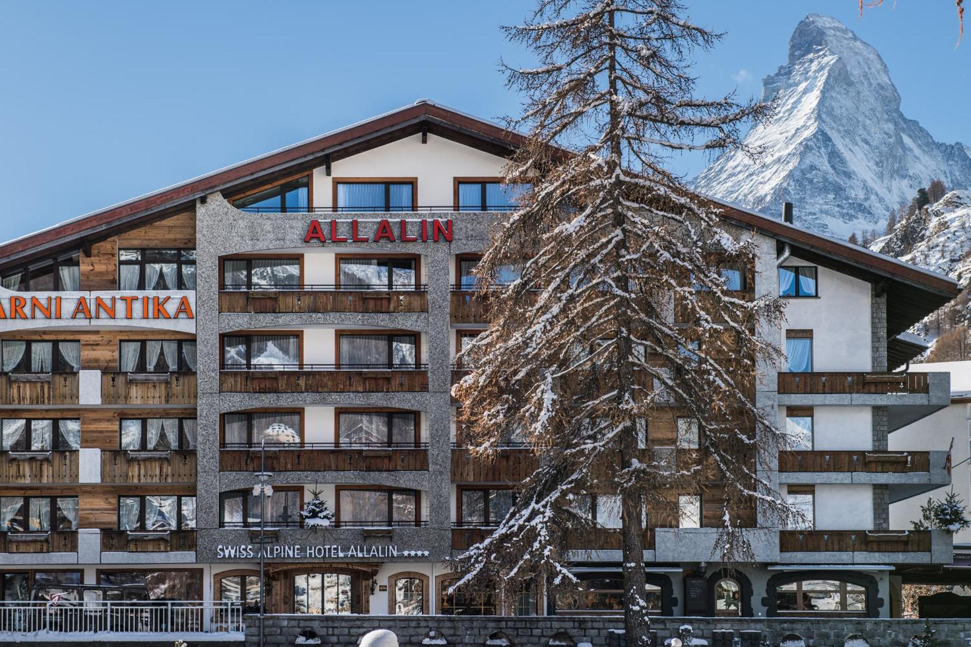 Swiss Alpine Hotel Allalin Zermatt Dış mekan fotoğraf