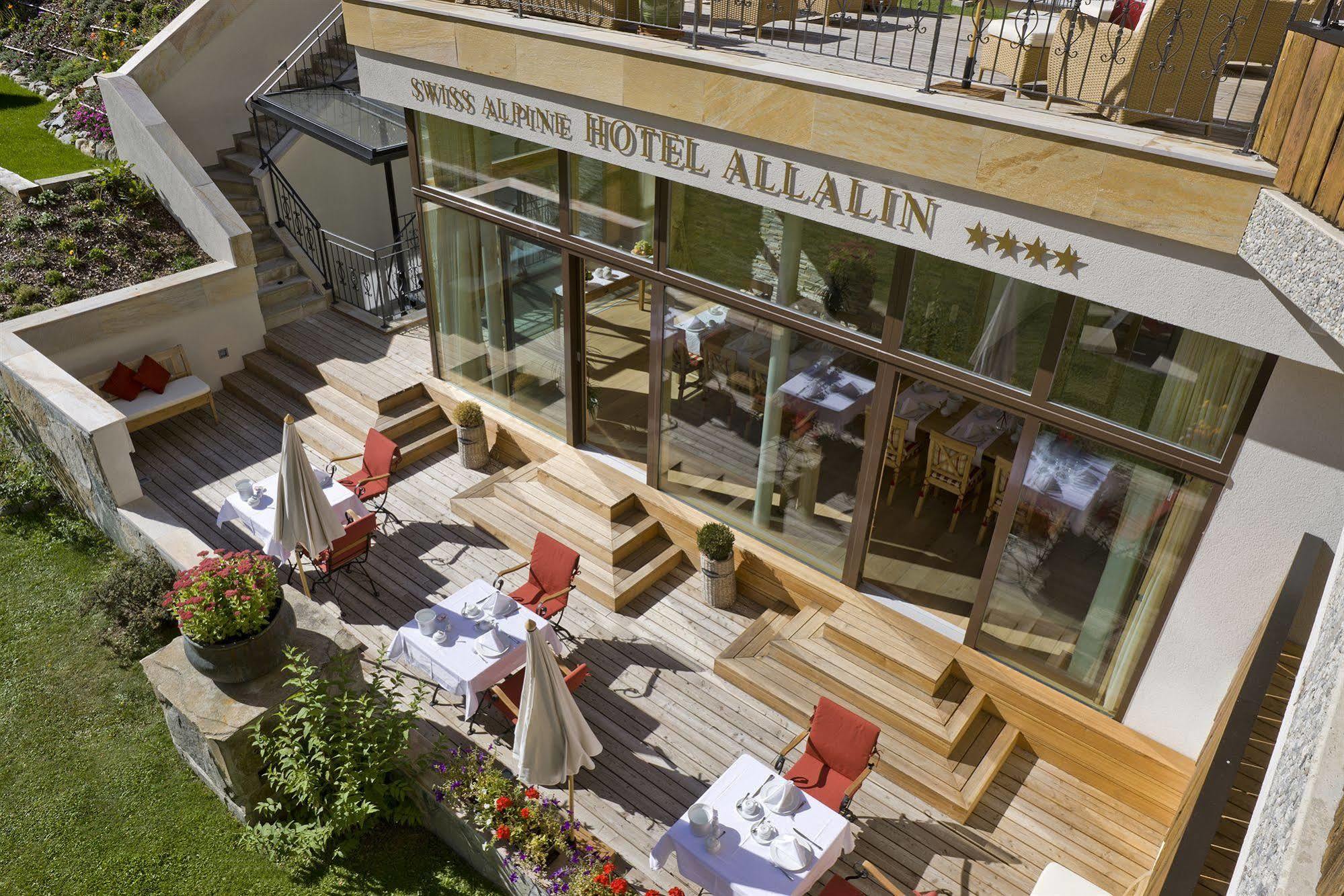 Swiss Alpine Hotel Allalin Zermatt Dış mekan fotoğraf